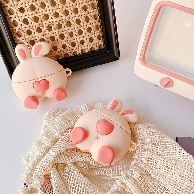 Cute Rabbit Butt Premium AirPods Pro Case Shock Proof Cover