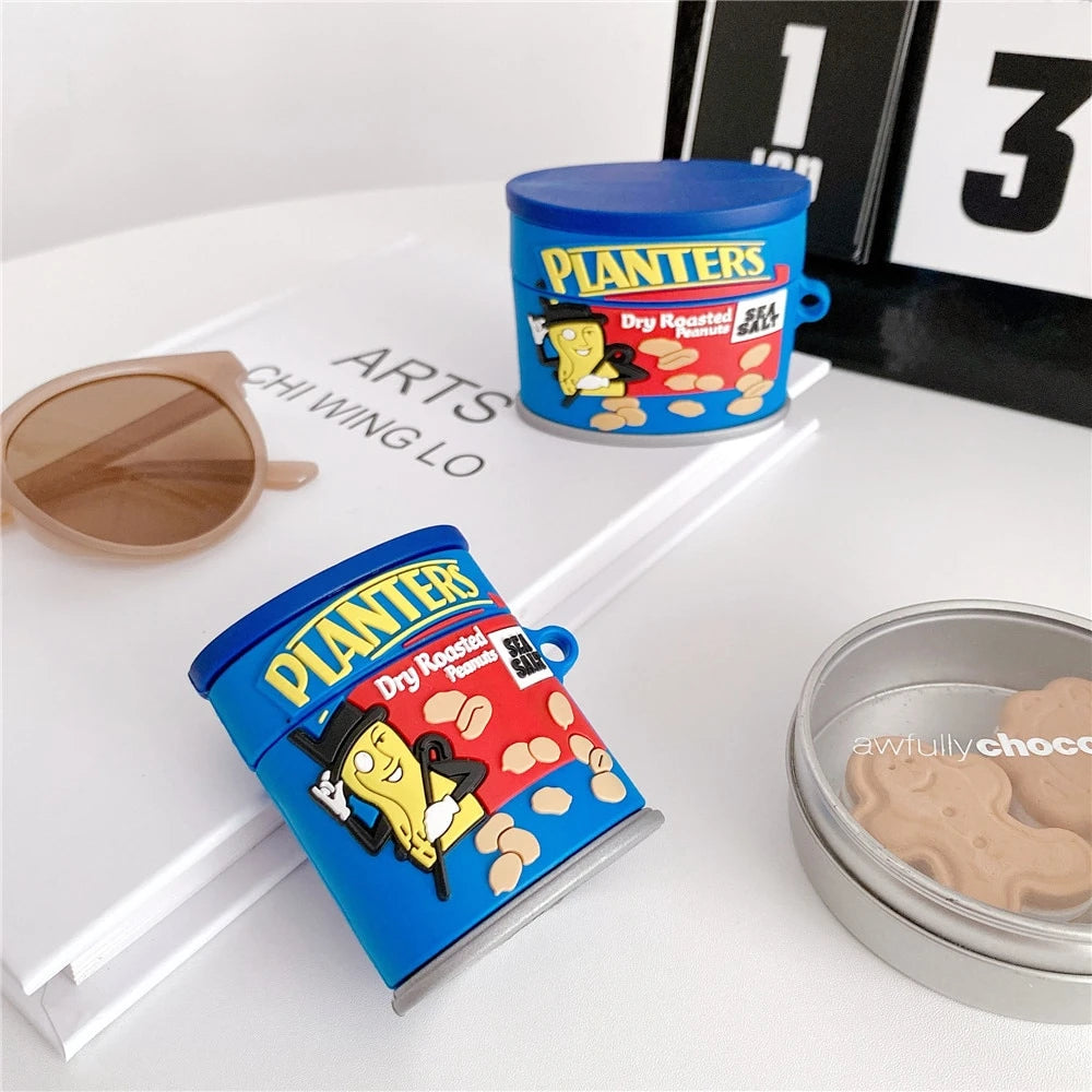 Planters Dry Roasted Peanuts Premium AirPods Pro Case Shock Proof Cover