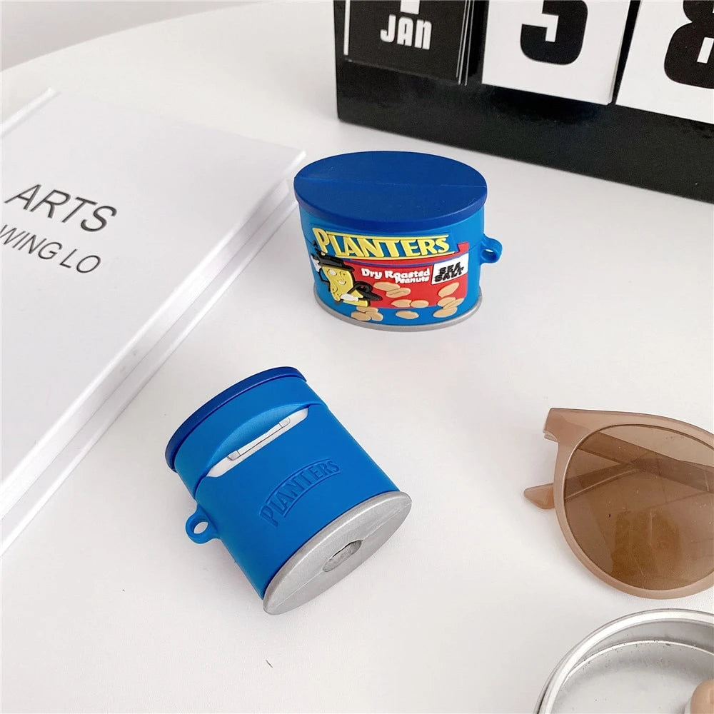 Planters Dry Roasted Peanuts Premium AirPods Case Shock Proof Cover