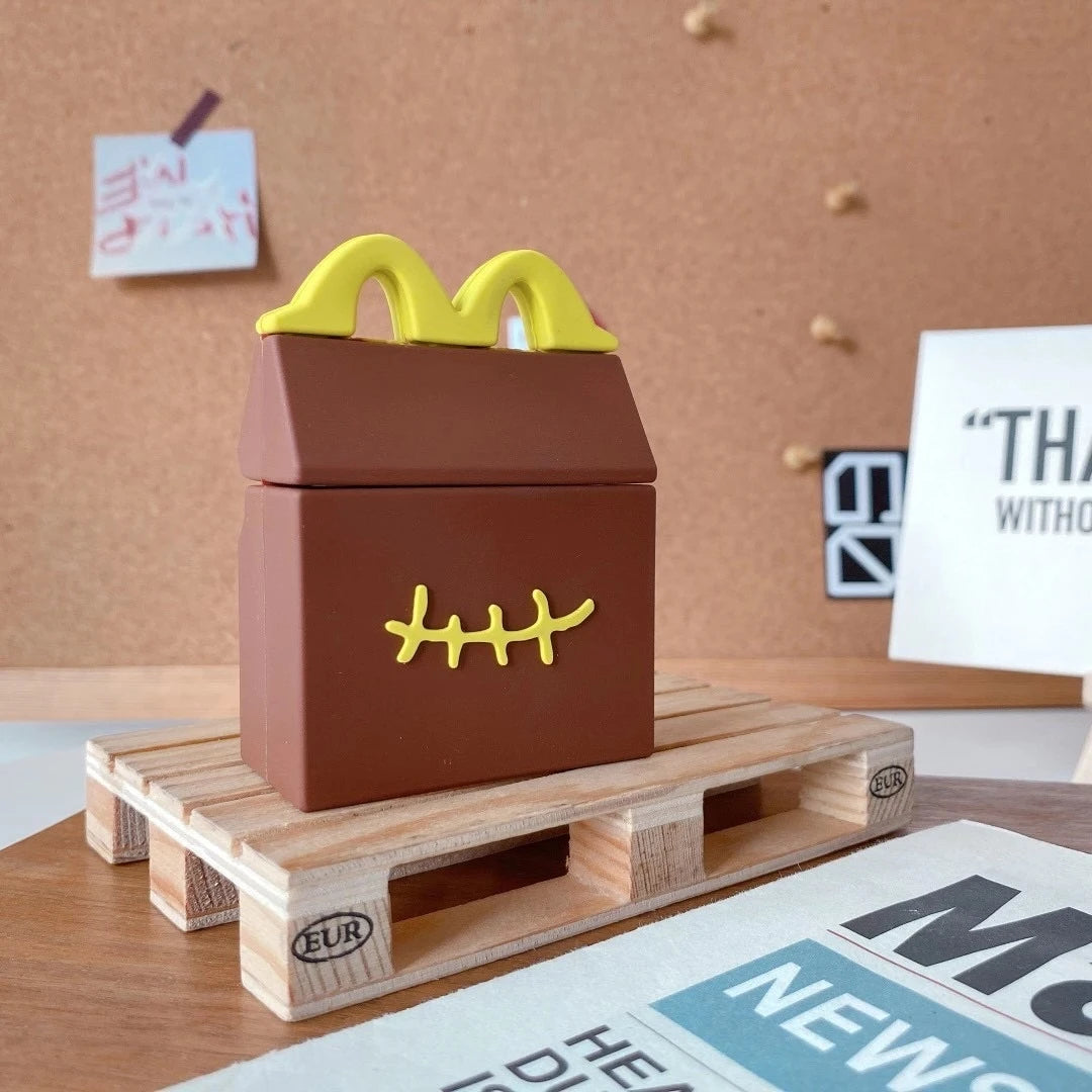 McDonald's Box 'Stitched' Premium AirPods Case Shock Proof Cover