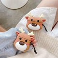 Cute Cartoon Deer Premium AirPods Case Shock Proof Cover