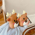 Cute Cartoon Deer Premium AirPods Case Shock Proof Cover