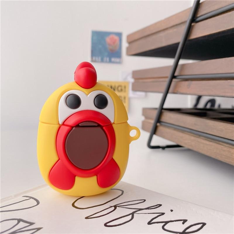 Cute Cartoon Chicken Premium AirPods Case Shock Proof Cover