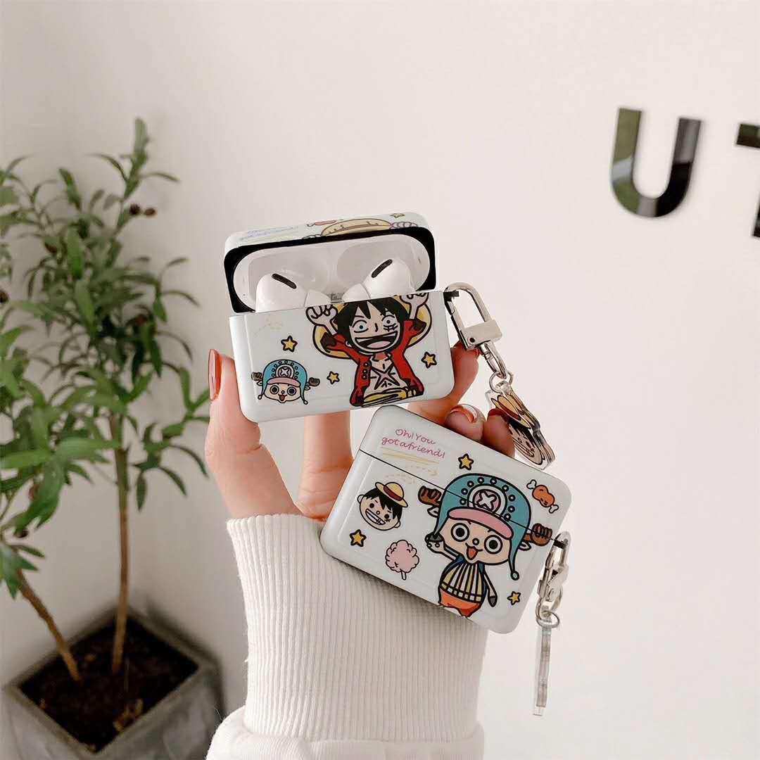 One Piece 'Cute Cartoon | Modular' AirPods Pro Case Shock Proof Cover