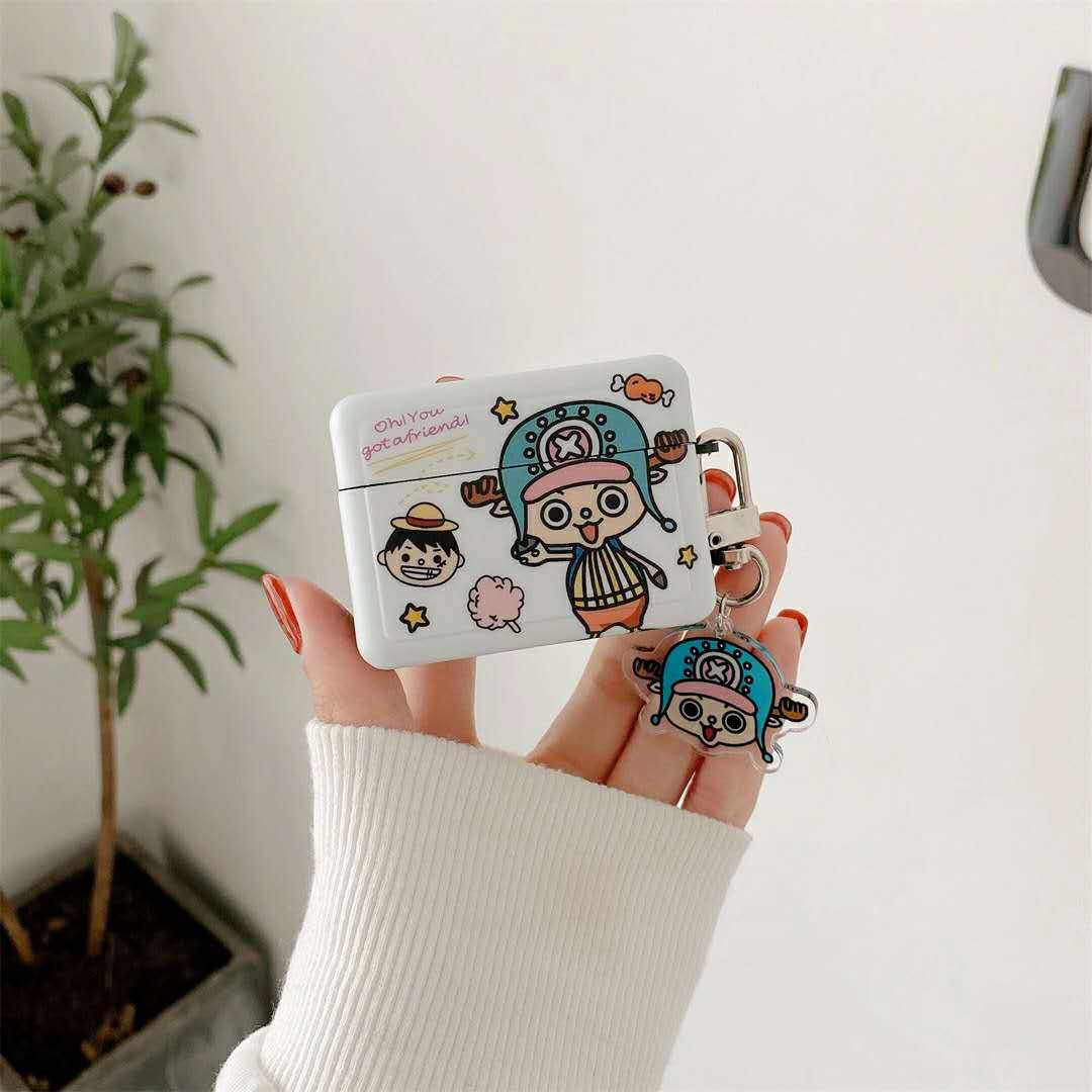 One Piece 'Cute Cartoon | Modular' AirPods Pro Case Shock Proof Cover