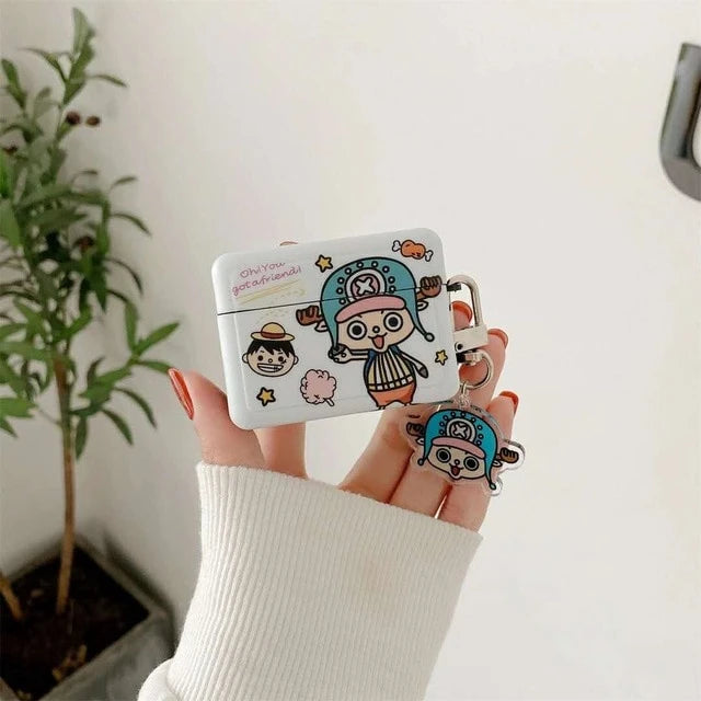 One Piece 'Cute Cartoon | Modular' AirPods Pro Case Shock Proof Cover