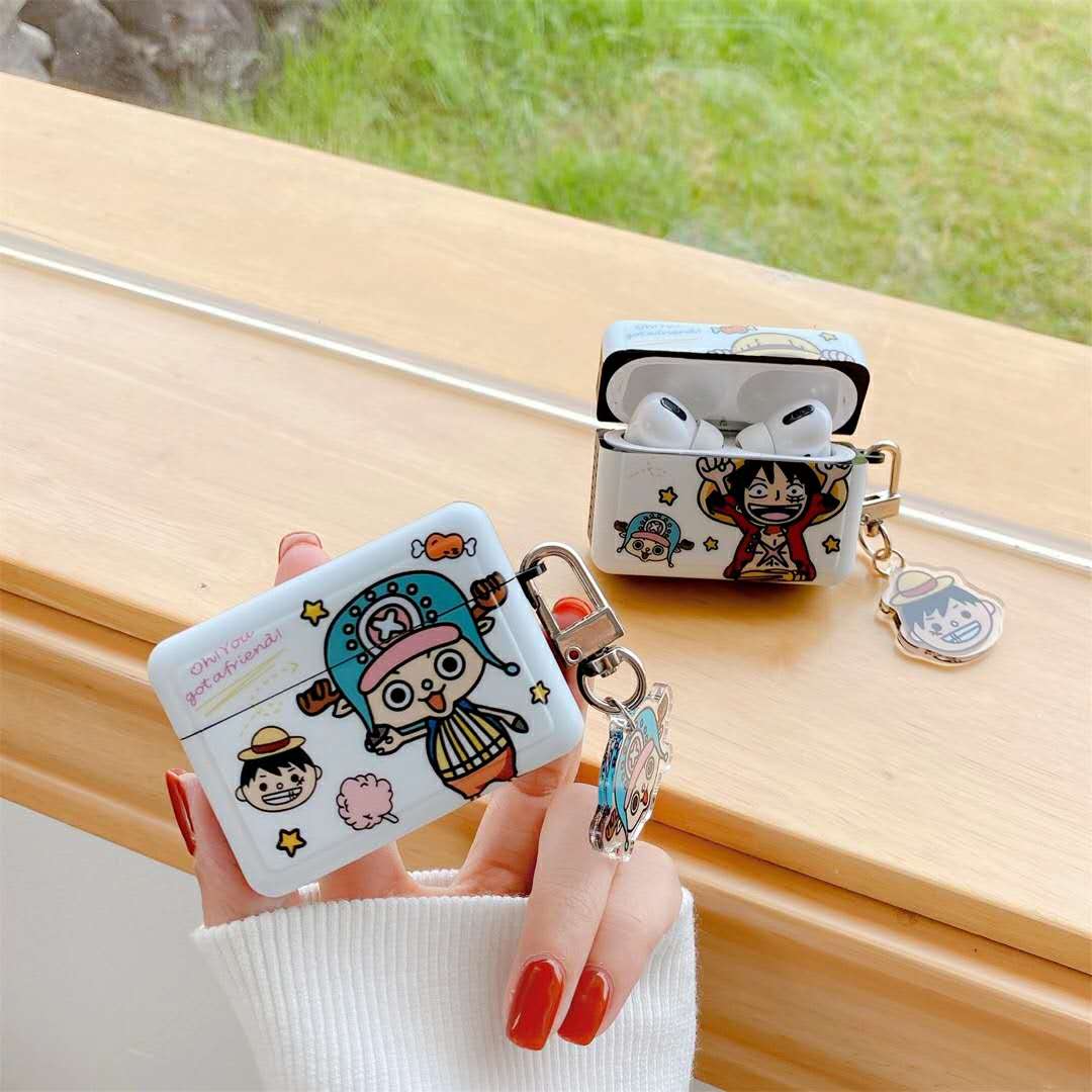 One Piece 'Cute Cartoon | Modular' AirPods Pro Case Shock Proof Cover