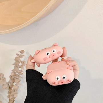 Cute Walking Pig '2.0' Premium AirPods Pro Case Shock Proof Cover