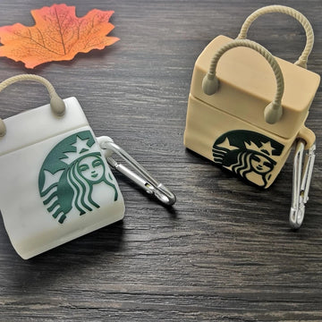 Starbucks Shopping Bag '3.0' Premium AirPods Case Shock Proof Cover