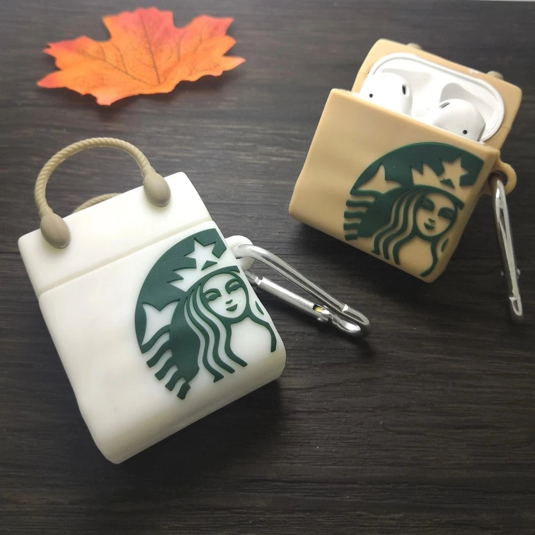 Starbucks Shopping Bag '3.0' Premium AirPods Case Shock Proof Cover