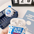 Japanese Calpis Soda Premium AirPods Case Shock Proof Cover