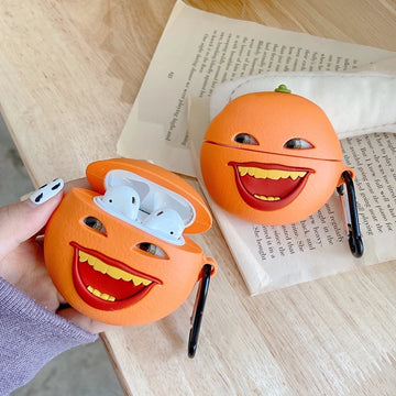 Annoying Orange Premium AirPods Case Shock Proof Cover