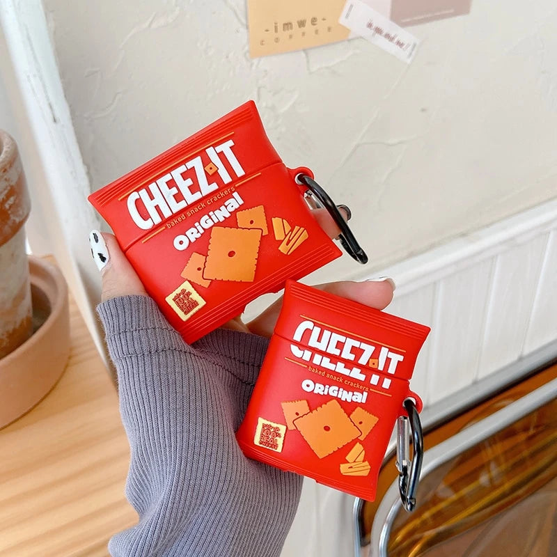 Cheez It Premium AirPods Case Shock Proof Cover