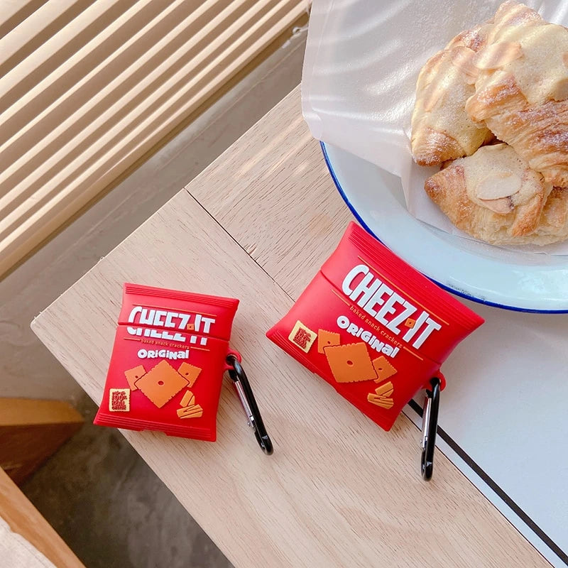 Cheez It Premium AirPods Case Shock Proof Cover