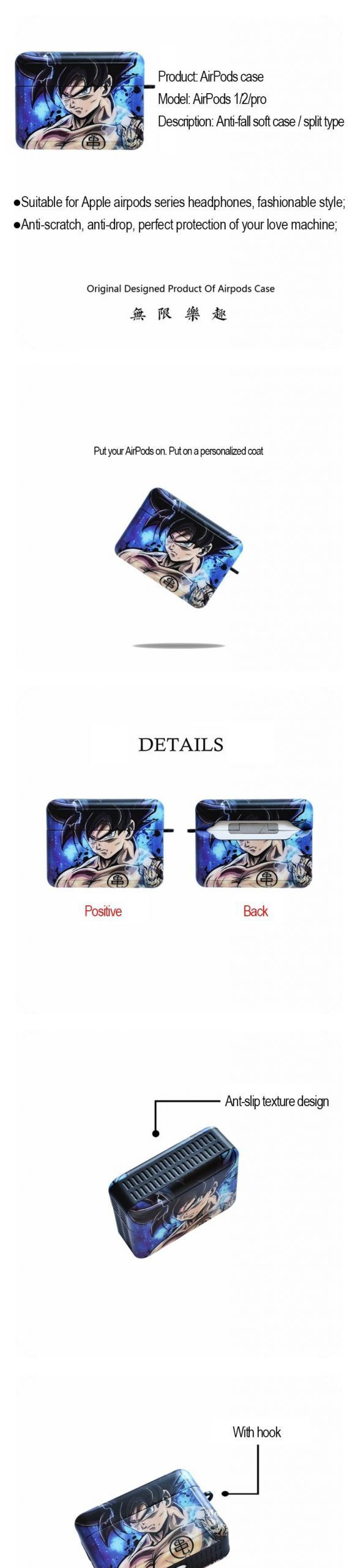 Dragon Ball Z 'Forms | Modular | 3.0' AirPods Pro Case Shock Proof Cover