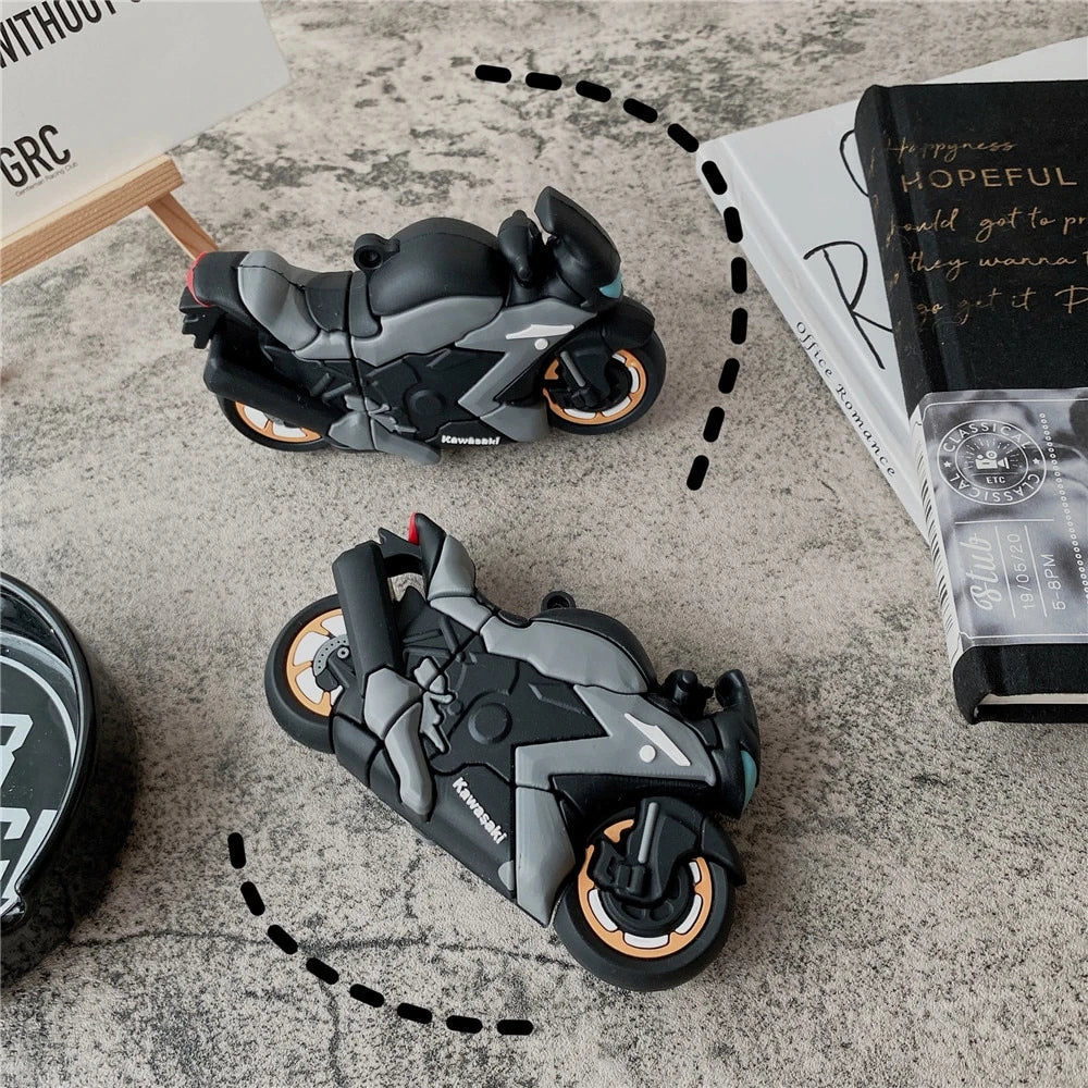 Kawasaki Motorcycle AirPods Case Shock Proof Cover
