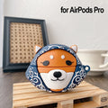 Cute Japanese Shiba Premium AirPods Pro Case Shock Proof Cover