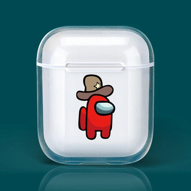 Among Us Clear Acrylic AirPods Case