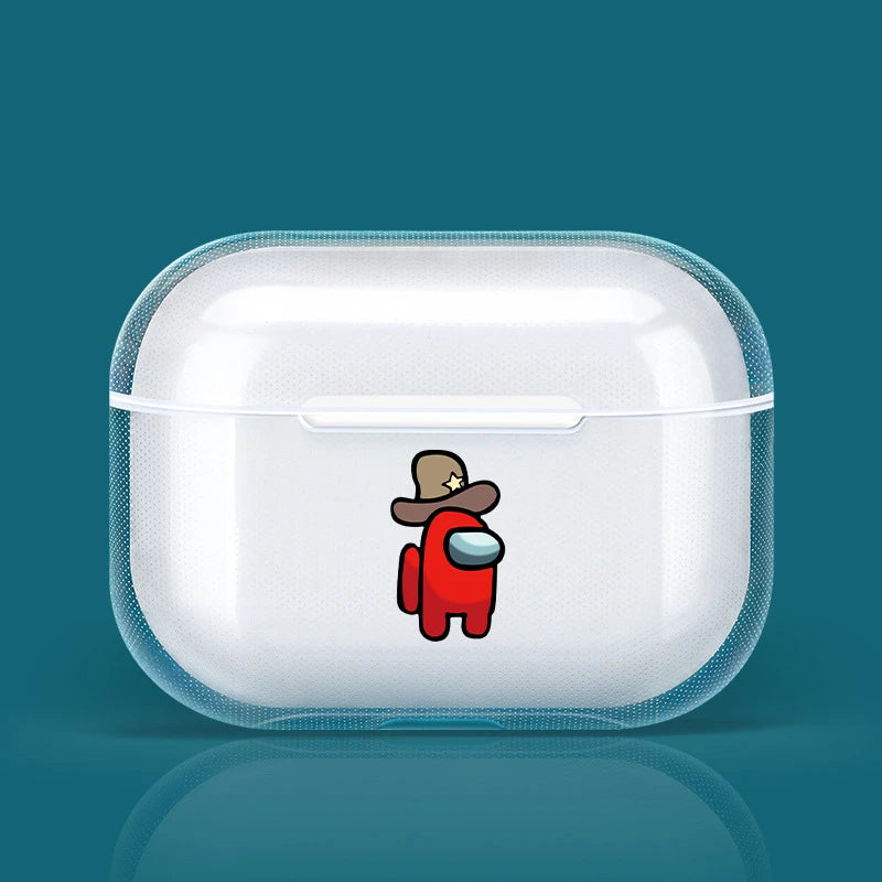 Among Us Clear Acrylic AirPods Pro Case