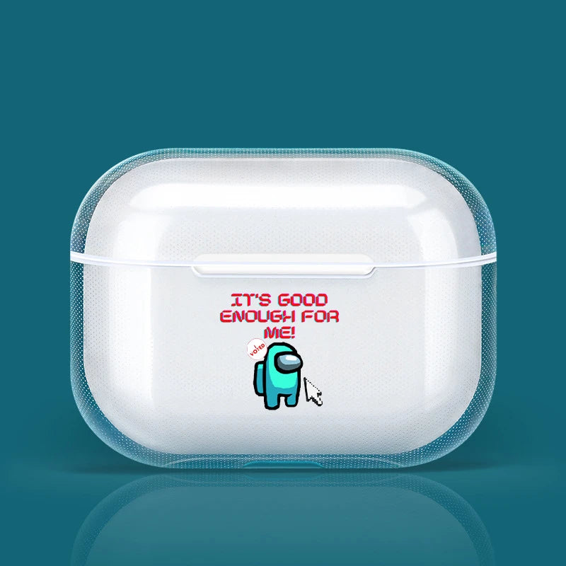 Among Us Clear Acrylic AirPods Pro Case