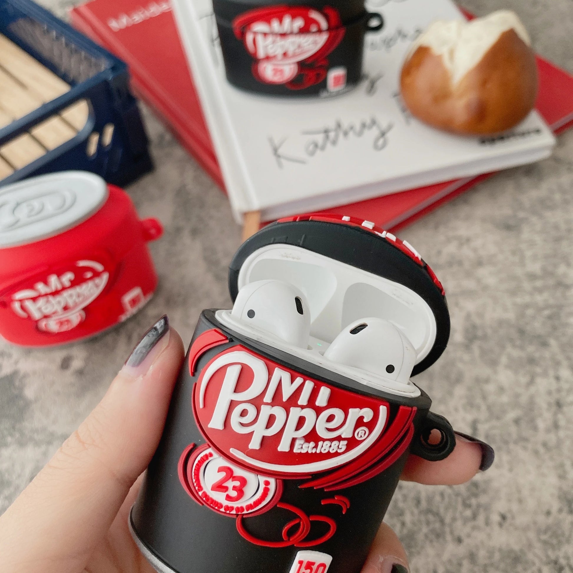 Dr. Pepper Can 'Mr Pepper ' Premium AirPods Case Shock Proof Cover