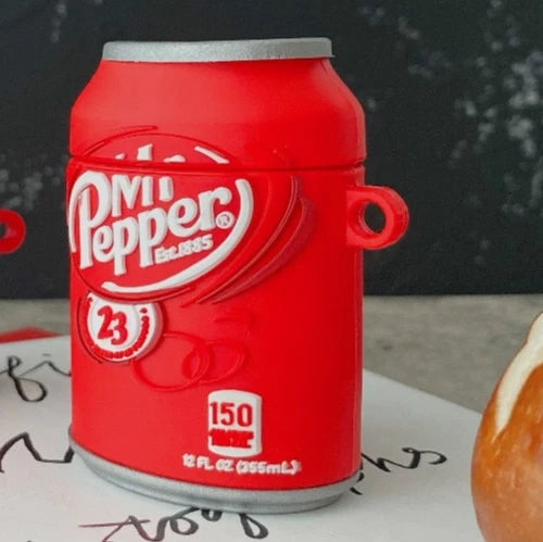 Dr. Pepper Can 'Mr Pepper ' Premium AirPods Case Shock Proof Cover