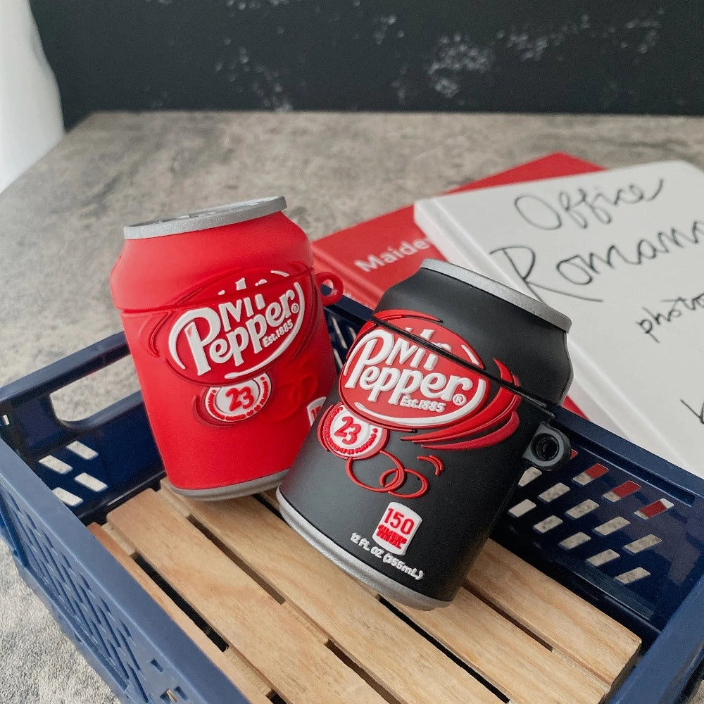 Dr. Pepper Can 'Mr Pepper ' Premium AirPods Case Shock Proof Cover