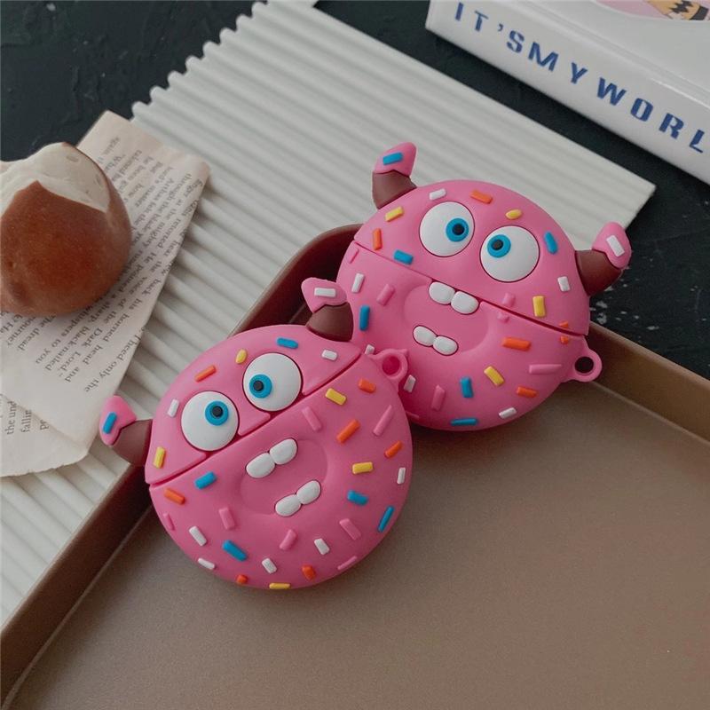 Crazy Devil Donut Premium AirPods Case Shock Proof Cover