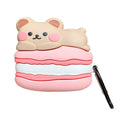 Cute Macaroon Bear Premium AirPods Pro Case Shock Proof Cover