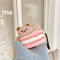 Cute Macaroon Bear Premium AirPods Pro Case Shock Proof Cover