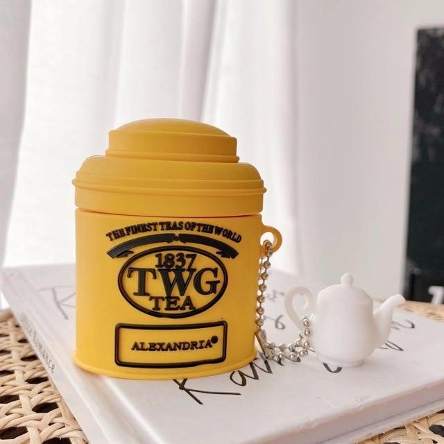 TWG Tea Premium AirPods Case Shock Proof Cover