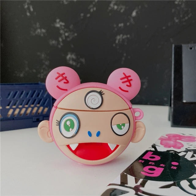 Takashi Murakami 'Kiki | 2.0' Premium AirPods Pro Case Shock Proof Cover