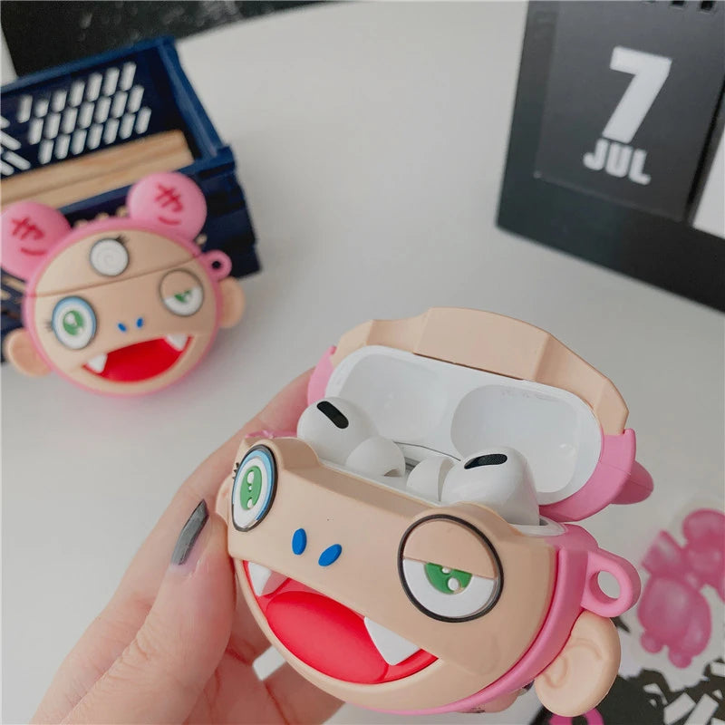 Takashi Murakami 'Kiki | 2.0' Premium AirPods Pro Case Shock Proof Cover