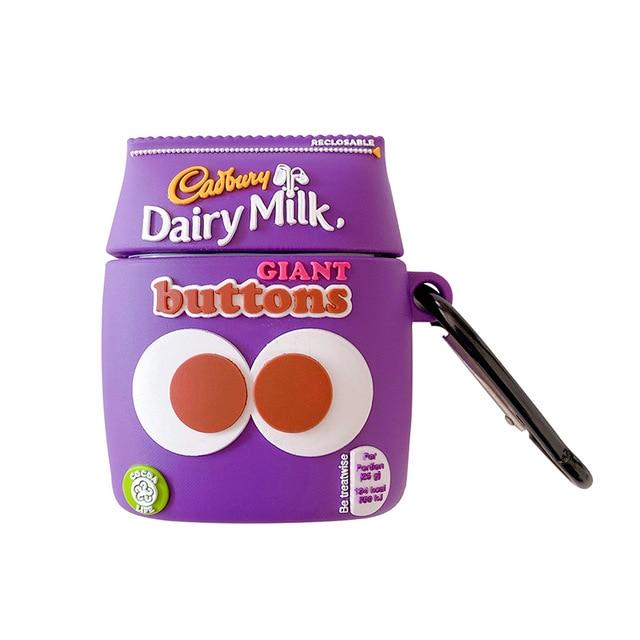 Cadbury Giant Chocolate Buttons Premium AirPods Case Shock Proof Cover