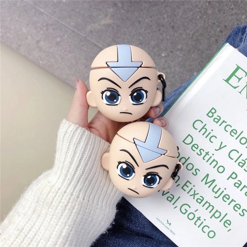 The Last Airbender 'Aang' Premium AirPods Case Shock Proof Cover