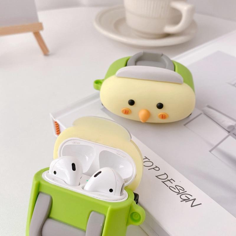 Cute Cartoon Toy Car Premium AirPods Case Shock Proof Cover