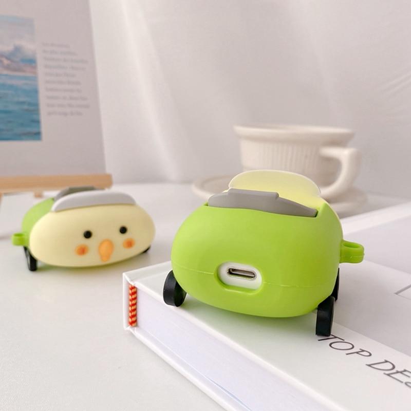 Cute Cartoon Toy Car Premium AirPods Case Shock Proof Cover