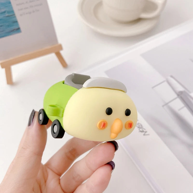 Cute Cartoon Toy Car Premium AirPods Case Shock Proof Cover