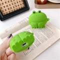 Cute Frog 'Hugging Knees' Premium AirPods Case Shock Proof Cover