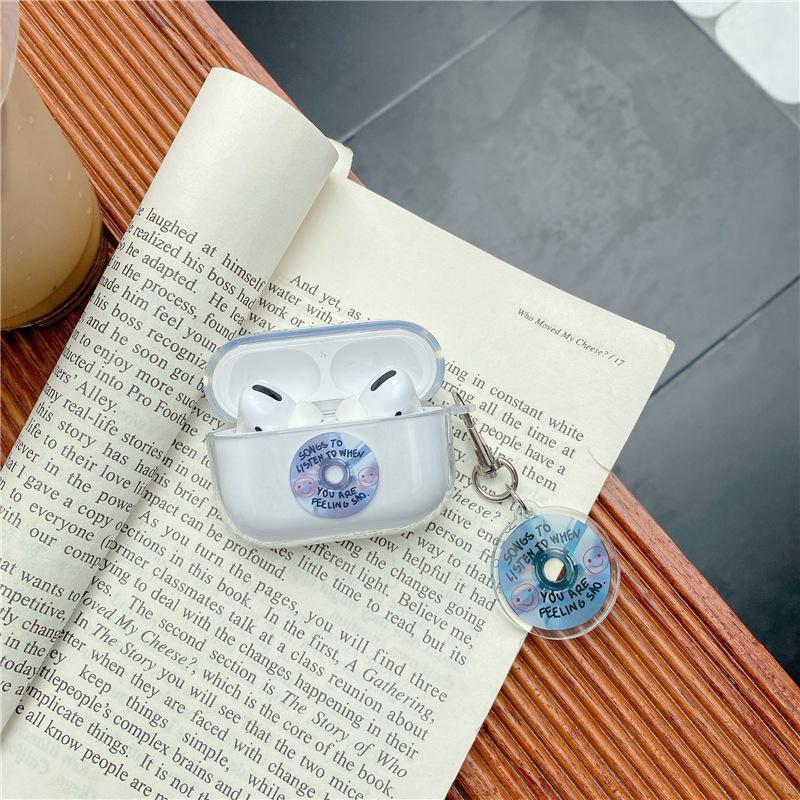 Clear Acrylic 'Sad Songs' AirPods Pro Case Shock Proof Cover