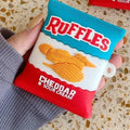 Ruffles Cheddar and Sour Cream Chips Premium AirPods Case Shock Proof Cover