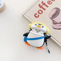 Cute Winter Penguin Premium AirPods Case Shock Proof Cover