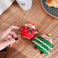 Cute Christmas Tree Pig Premium AirPods Pro Case Shock Proof Cover