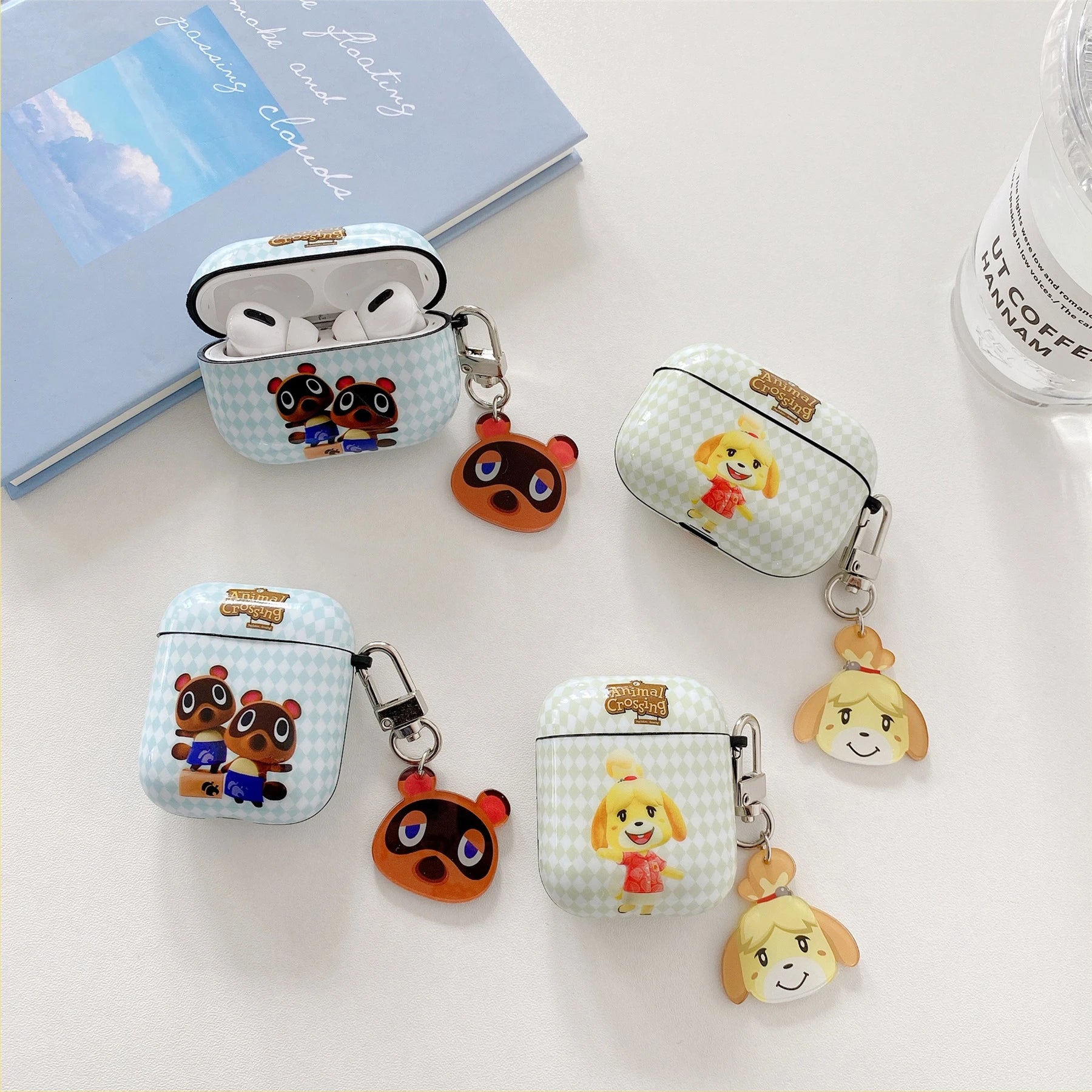 Animal Crossing 'Timmy and Tommy' AirPods Case Shock Proof Cover