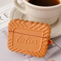 Lotus Caramel Cookie Premium AirPods Case Shock Proof Cover