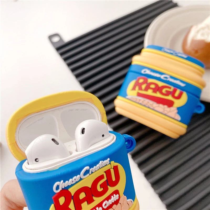 Ragu Cheese Sauce Premium AirPods Case Shock Proof Cover