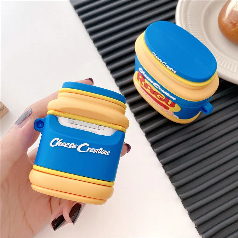 Ragu Cheese Sauce Premium AirPods Case Shock Proof Cover