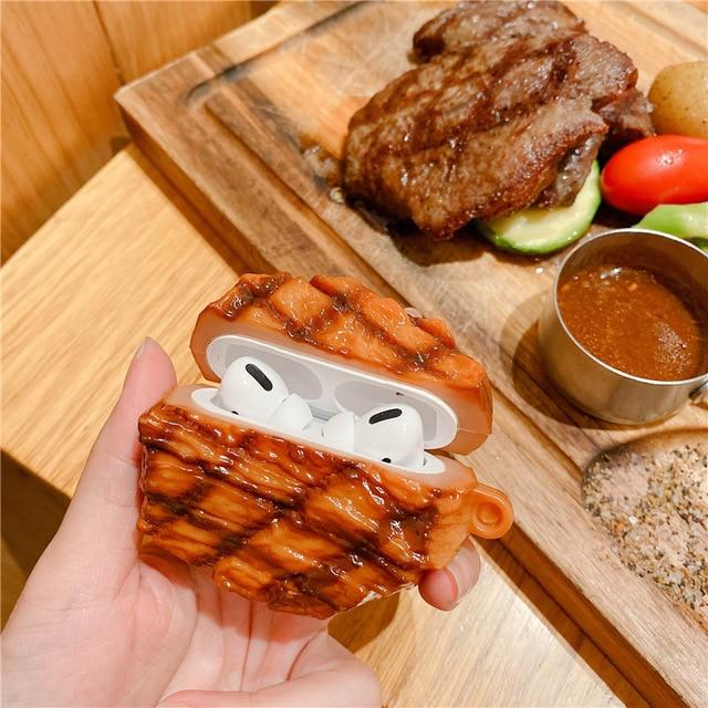 French Steak Premium AirPods Pro Case Shock Proof Cover