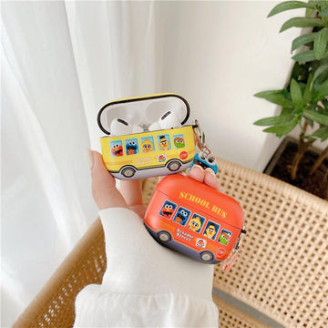 Sesame Street Bus AirPods Pro Case Shock Proof Cover