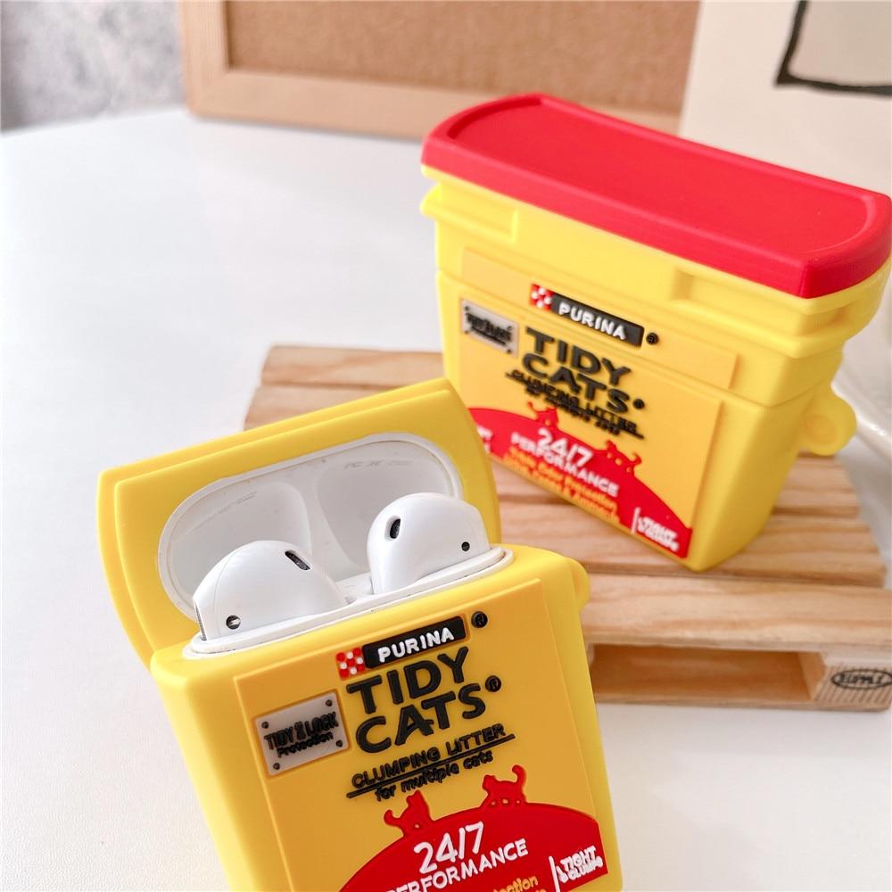 Tidy Cat Litter Premium AirPods Case Shock Proof Cover